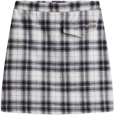 Tommy Jeans Tjw Hw Mini A-Line Skirt XL ECRU XL Tommy Jeans Tjw Hw Mini A-Line Skirt XL ECRU XL