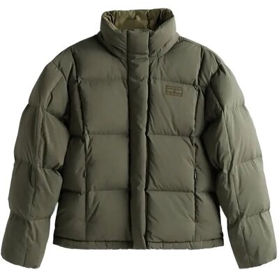 Tommy Jeans Tjw Alaska Grid Down Jacket Ext XL PEWTER GREEN XL Tommy Jeans Tjw Alaska Grid Down Jacket Ext XL PEWTER GREEN XL