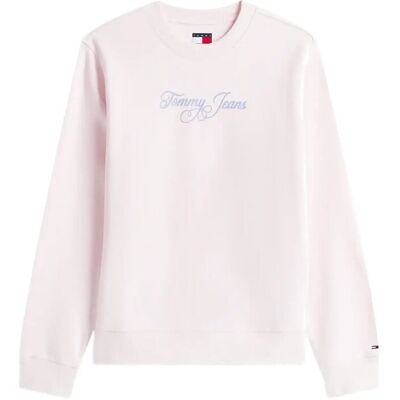 Tommy Jeans Tjw Reg Ess Logo 1 Crew Ext XXL LIGHT PINK XXL Tommy Jeans Tjw Reg Ess Logo 1 Crew Ext XXL LIGHT PINK XXL