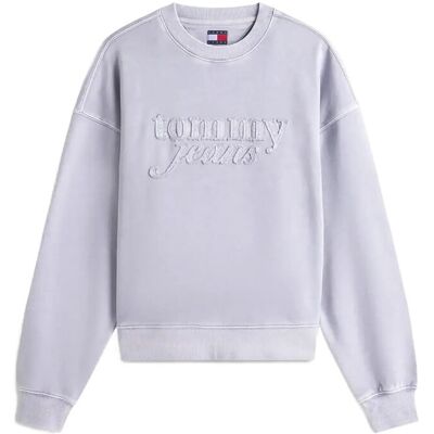 Tommy Jeans Tjw Bxy Gmd Script Crew XL PERIWINKLE DUSK XL Tommy Jeans Tjw Bxy Gmd Script Crew XL PERIWINKLE DUSK XL