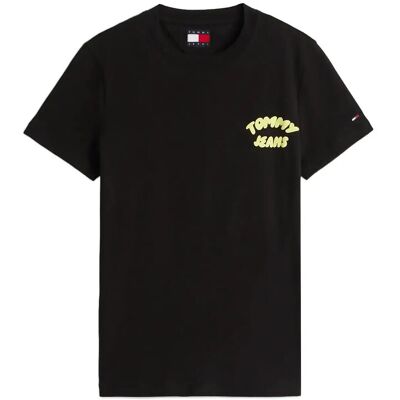 Tommy Jeans Tjw Reg Tj Bubble Ss Tee Ext XL BLACK XL Tommy Jeans Tjw Reg Tj Bubble Ss Tee Ext XL BLACK XL