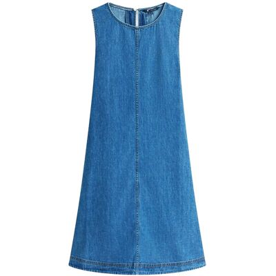 Tommy Jeans Tjw A-Line Chambray Dress Ext XL DENIM MEDIUM XL Tommy Jeans Tjw A-Line Chambray Dress Ext XL DENIM MEDIUM XL