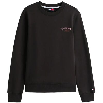 Tommy Jeans Tjw Reg Dollar Stacks Crew Ext XL BLACK XL Tommy Jeans Tjw Reg Dollar Stacks Crew Ext XL BLACK XL