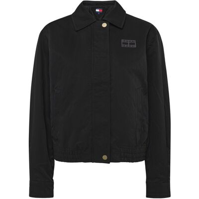 Tommy Jeans Tjw Coach Collar Jacket XXS BLACK XXS Tommy Jeans Tjw Coach Collar Jacket XXS BLACK XXS
