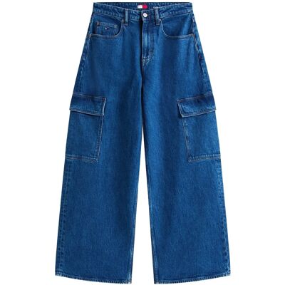 Tommy Jeans Charlie Mr Loose Wd Cargo Bj4133 34 x 28 DENIM MEDIUM 34 x 28 Tommy Jeans Charlie Mr Loose Wd Cargo Bj4133 34 x 28 DENIM MEDIUM 34 x 28
