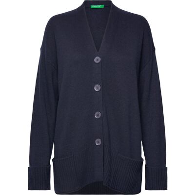 United L/S Cardigan S BLUE S United L/S Cardigan S BLUE S