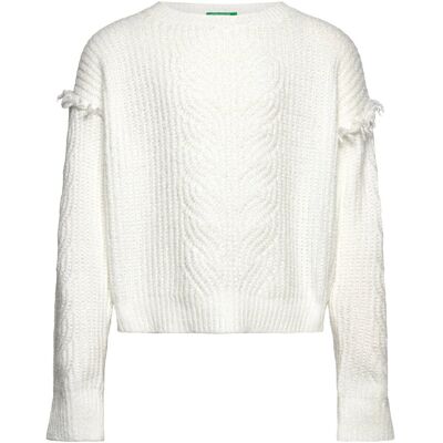 United Sweater L/S 160 WHITE 160 United Sweater L/S 160 WHITE 160