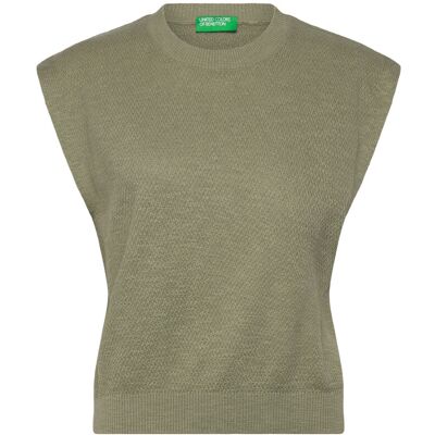 United Sleeveless Sweater XS GREEN XS United Sleeveless Sweater XS GREEN XS