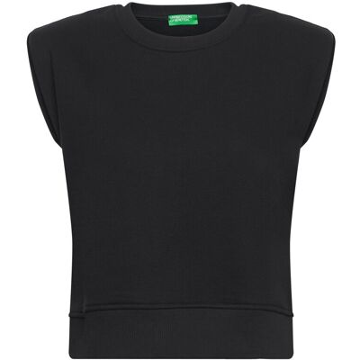 United Sleeveless Sweater XS BLACK XS United Sleeveless Sweater XS BLACK XS