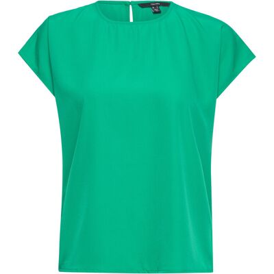 Vero Moda Vmfiona Ss Wide Top Wvn Lt XS PEPPER GREEN XS Vero Moda Vmfiona Ss Wide Top Wvn Lt XS PEPPER GREEN XS