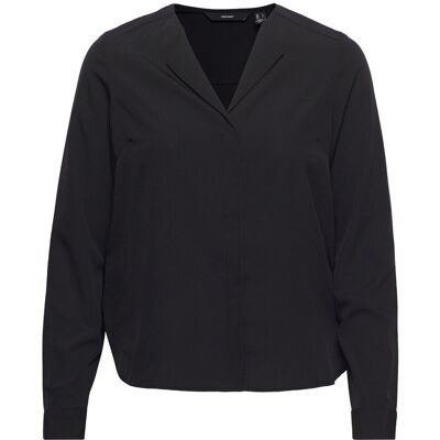 Vero Moda Vmfiona Ls Top Wvn Lt XS BLACK XS Vero Moda Vmfiona Ls Top Wvn Lt XS BLACK XS