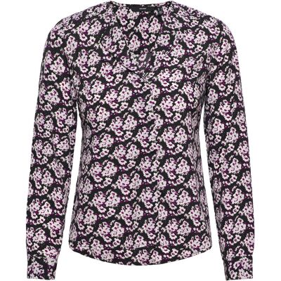 Vero Moda Vmfiona Ls Top Wvn Lt XS BLACK XS Vero Moda Vmfiona Ls Top Wvn Lt XS BLACK XS