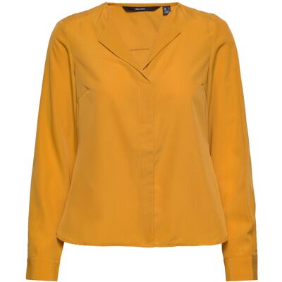Vero Moda Vmfiona Ls Top Wvn Lt XS GOLDEN YELLOW XS Vero Moda Vmfiona Ls Top Wvn Lt XS GOLDEN YELLOW XS