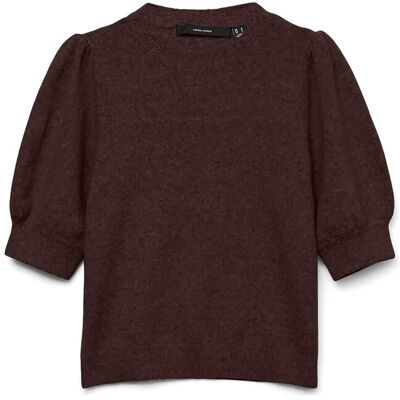 Vero Moda Vmdoffy 2/4 O-Neck Pullover Ga Noos XS CHOCOLATE TORTE XS Vero Moda Vmdoffy 2/4 O-Neck Pullover Ga Noos XS CHOCOLATE TORTE XS
