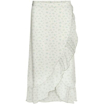 Vero Moda Vmsmilla H/W Wrap Skirt Wvn Ga S BRIGHT WHITE S Vero Moda Vmsmilla H/W Wrap Skirt Wvn Ga S BRIGHT WHITE S