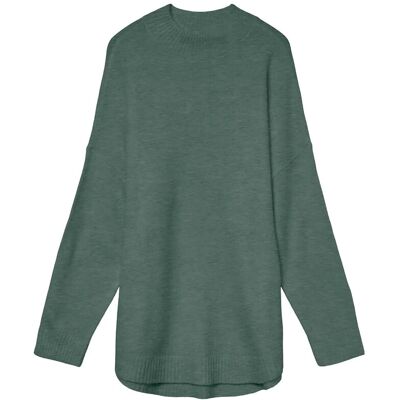 Vero Moda Vmplaza Ls Highnck Long Pullover Ga Noos S DARK FOREST S Vero Moda Vmplaza Ls Highnck Long Pullover Ga Noos S DARK FOREST S