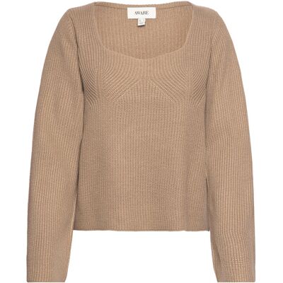 Vero Moda Vmginger Ls Knit Pullover Vma M SILVER MINK M Vero Moda Vmginger Ls Knit Pullover Vma M SILVER MINK M