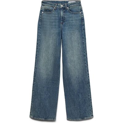 Vero Moda Vmtessa Hr Wide Jeans Ra394 Ga Noos 25 x 32 MEDIUM BLUE DENIM 25 x 32 Vero Moda Vmtessa Hr Wide Jeans Ra394 Ga Noos 25 x 32 MEDIUM BLUE DENIM 25 x 32