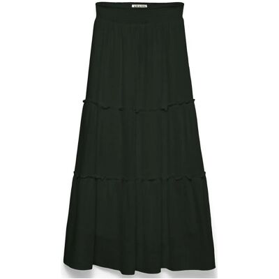 Vero Moda Awkeeley Hw Long Skirt Noos XL BLACK XL Vero Moda Awkeeley Hw Long Skirt Noos XL BLACK XL
