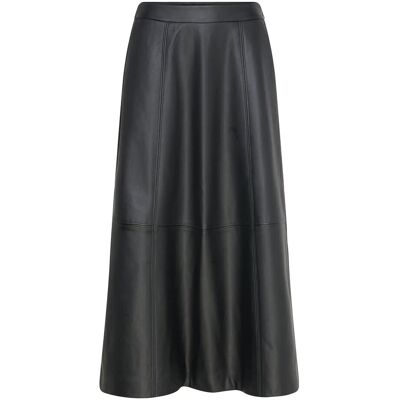 Vero Moda Vmolive Hw Coated Ankle Skirt Prm M BLACK M Vero Moda Vmolive Hw Coated Ankle Skirt Prm M BLACK M