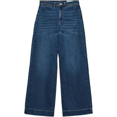 Vero Moda Vmkayla Hr Wide Jeans Vi3474 25 x 32 DARK BLUE DENIM 25 x 32 Vero Moda Vmkayla Hr Wide Jeans Vi3474 25 x 32 DARK BLUE DENIM 25 x 32
