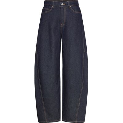 Vero Moda Vmkaitlin Hr Wide Barrel Jeans Si352 28 x 32 DARK BLUE DENIM 28 x 32 Vero Moda Vmkaitlin Hr Wide Barrel Jeans Si352 28 x 32 DARK BLUE DENIM 28 x 32