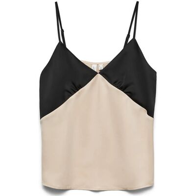 Vero Moda Vmjoy Singlet Top Wvn Btq XS BLACK XS Vero Moda Vmjoy Singlet Top Wvn Btq XS BLACK XS