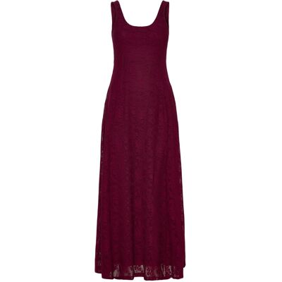 Vero Moda Vmsalina Sl Lace Ankle Dress Exp L PURPLE POTION L Vero Moda Vmsalina Sl Lace Ankle Dress Exp L PURPLE POTION L