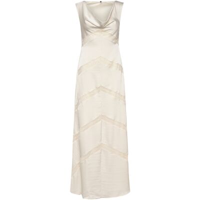 Vero Moda Vmcaro Sl Lace Detail Maxi Dress Wvn Exp XL CLOUD DANCER XL Vero Moda Vmcaro Sl Lace Detail Maxi Dress Wvn Exp XL CLOUD DANCER XL