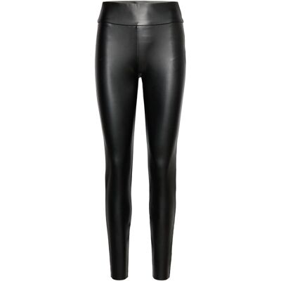 Vila Vibarb Coated Hw Legging - XS BLACK XS Vila Vibarb Coated Hw Legging - XS BLACK XS