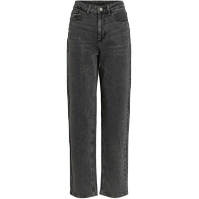 Vila Vikelly Jaf Hw Straight Jeans-Noos 34 x 30 DARK GREY DENIM 34 x 30 Vila Vikelly Jaf Hw Straight Jeans-Noos 34 x 30 DARK GREY DENIM 34 x 30