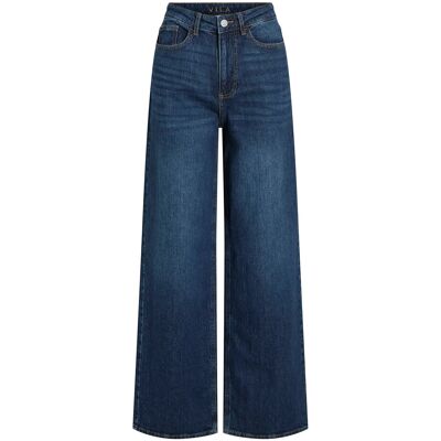 Vila Vifreya Jaf Hw Wide Jeans - Noos 34 x 32 DARK BLUE DENIM 34 x 32 Vila Vifreya Jaf Hw Wide Jeans - Noos 34 x 32 DARK BLUE DENIM 34 x 32
