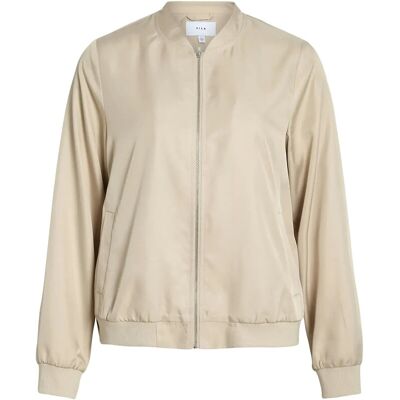 Vila Vipapaya L/S Bomber Jacket - Noos 40 CEMENT 40 Vila Vipapaya L/S Bomber Jacket - Noos 40 CEMENT 40