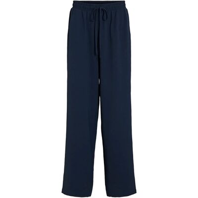 Vila Vijosa Hw Wide Pants - Noos 42 NAVY BLAZER 42 Vila Vijosa Hw Wide Pants - Noos 42 NAVY BLAZER 42