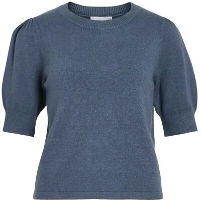 Vila Viril 2/4 Sleeve O-Neck Knit Top - Noos XL VINTAGE INDIGO XL Vila Viril 2/4 Sleeve O-Neck Knit Top - Noos XL VINTAGE INDIGO XL