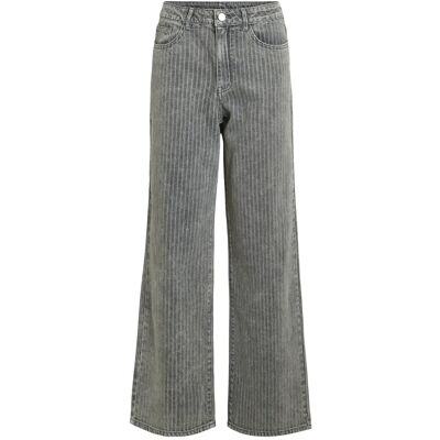 Vila Vifreya Arie Hw Wide Jeans 023/Bfs 42 DARK GREY DENIM 42 Vila Vifreya Arie Hw Wide Jeans 023/Bfs 42 DARK GREY DENIM 42