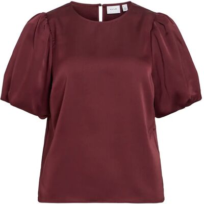 Vila Viellette 2/4 Satin Puff Top - Noos 44 PORT ROYALE 44 Vila Viellette 2/4 Satin Puff Top - Noos 44 PORT ROYALE 44