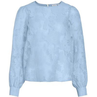 Vila Vibillie O-Neck L/S Top 42 NANTUCKET BREEZE 42 Vila Vibillie O-Neck L/S Top 42 NANTUCKET BREEZE 42