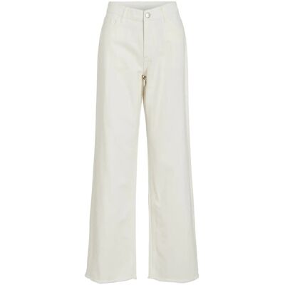 Vila Vipalma Rw Wide Jeans White Pal246 42 x 32 SNOW WHITE 42 x 32 Vila Vipalma Rw Wide Jeans White Pal246 42 x 32 SNOW WHITE 42 x 32