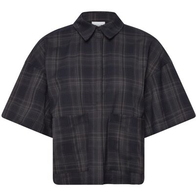 Vila Visina 2/4 Check Shirt 34 NAVY BLAZER 34 Vila Visina 2/4 Check Shirt 34 NAVY BLAZER 34