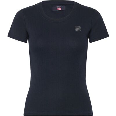 VINSON Susan Reg Cot Vin W Tee L 19-4020TCX DARK SAPPHIRE L VINSON Susan Reg Cot Vin W Tee L 19-4020TCX DARK SAPPHIRE L