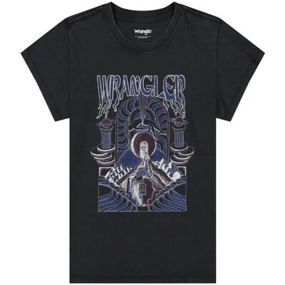 Wrangler Shrunken Band Tee M x 00 FADED BLACK M x 00 Wrangler Shrunken Band Tee M x 00 FADED BLACK M x 00