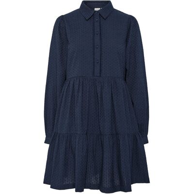 Yastia Ls Dress S. Noos 36 NAVY BLAZER 36 Yastia Ls Dress S. Noos 36 NAVY BLAZER 36