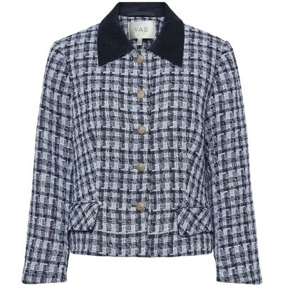 Yasbucana Ls Short Jacket M NAVY BLAZER M Yasbucana Ls Short Jacket M NAVY BLAZER M