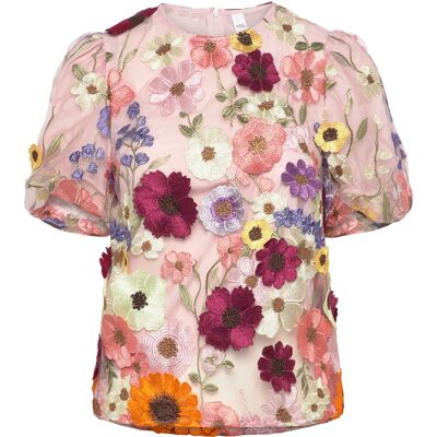 Yasflowering Ss Top - D2D 38 PINK LAVENDER 38 Yasflowering Ss Top - D2D 38 PINK LAVENDER 38