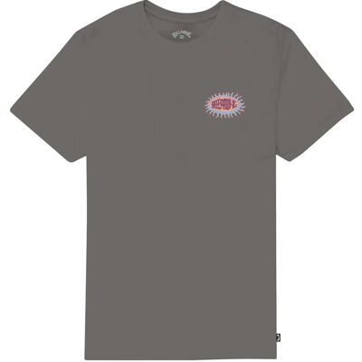 Billabong Burn Out Tee Ss Boy 152 PEWTER 152 Billabong Burn Out Tee Ss Boy 152 PEWTER 152
