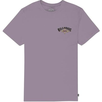 Billabong Burn Out Tee Ss Boy 140 PURPLE ASH 140 Billabong Burn Out Tee Ss Boy 140 PURPLE ASH 140