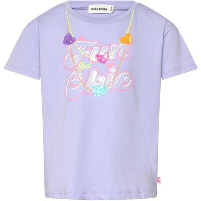 Billieblush Short Sleeves Tee-Shirt 128 ANGEL BLUE 128 Billieblush Short Sleeves Tee-Shirt 128 ANGEL BLUE 128