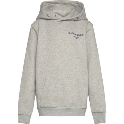 Björn Borg Borg Essential 1 Hoodie 110-116 LIGHT GREY MELANGE 110-116 Björn Borg Borg Essential 1 Hoodie 110-116 LIGHT GREY MELANGE 110-116