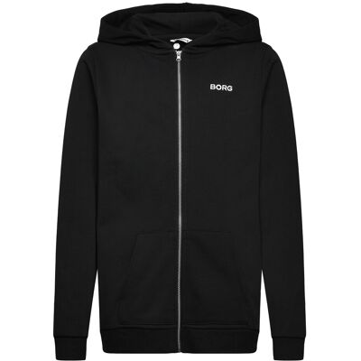 Björn Borg Borg Essential 4 Zip Hoodie 134-140 BLACK BEAUTY 134-140 Björn Borg Borg Essential 4 Zip Hoodie 134-140 BLACK BEAUTY 134-140